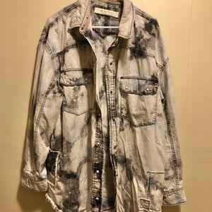 Free People button up shirt